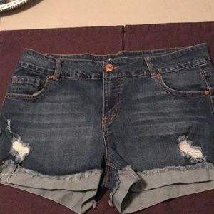 Jean shorts size 13